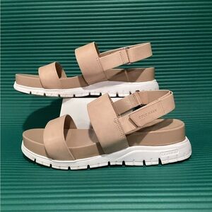 Cole Haan Zerogrand Wedge Slide Sandals 8,5